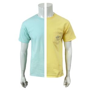 Guy Harvey 2 Graphic T Shirts Aqua Blue And Yellow Mens Medium